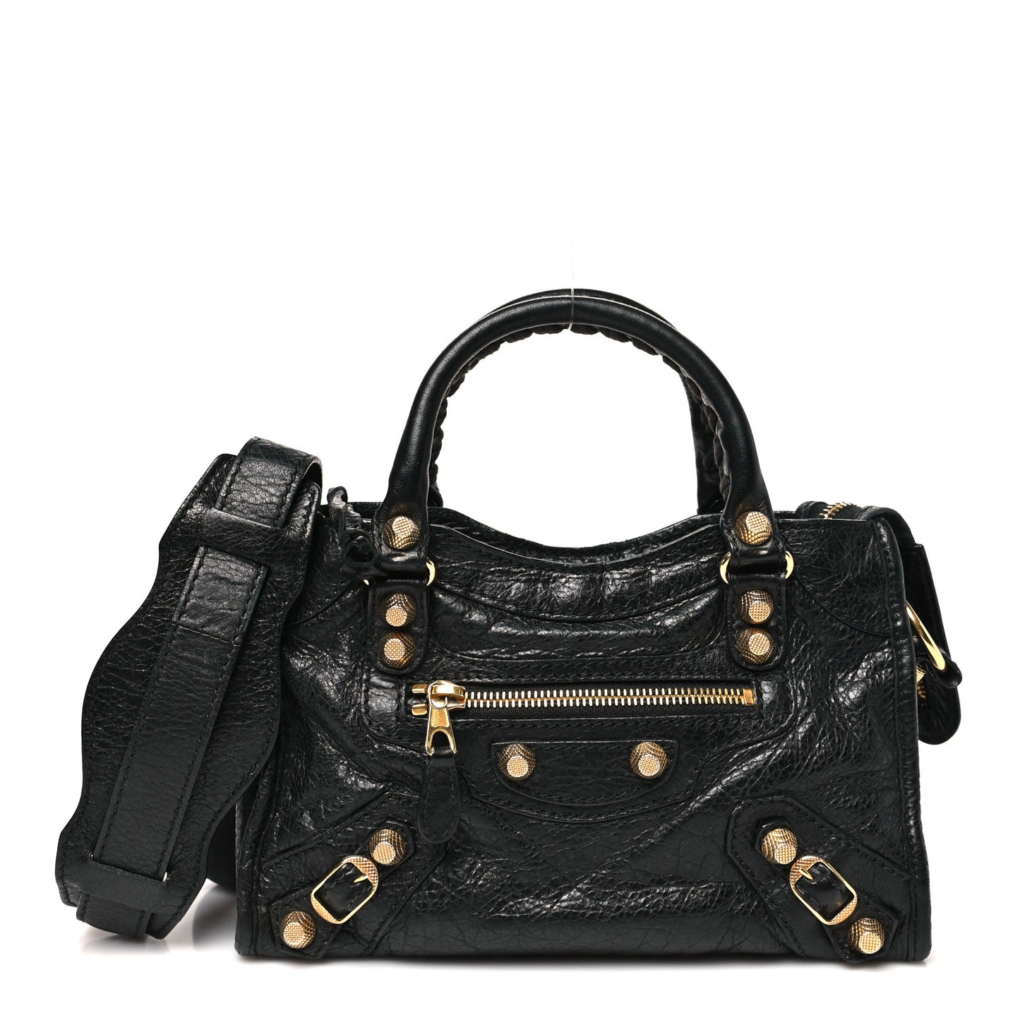 Agneau Giant 12 Gold Hardware Mini City Black