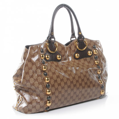 Gucci Crystal Monogram Medium Babouska 3 of 7