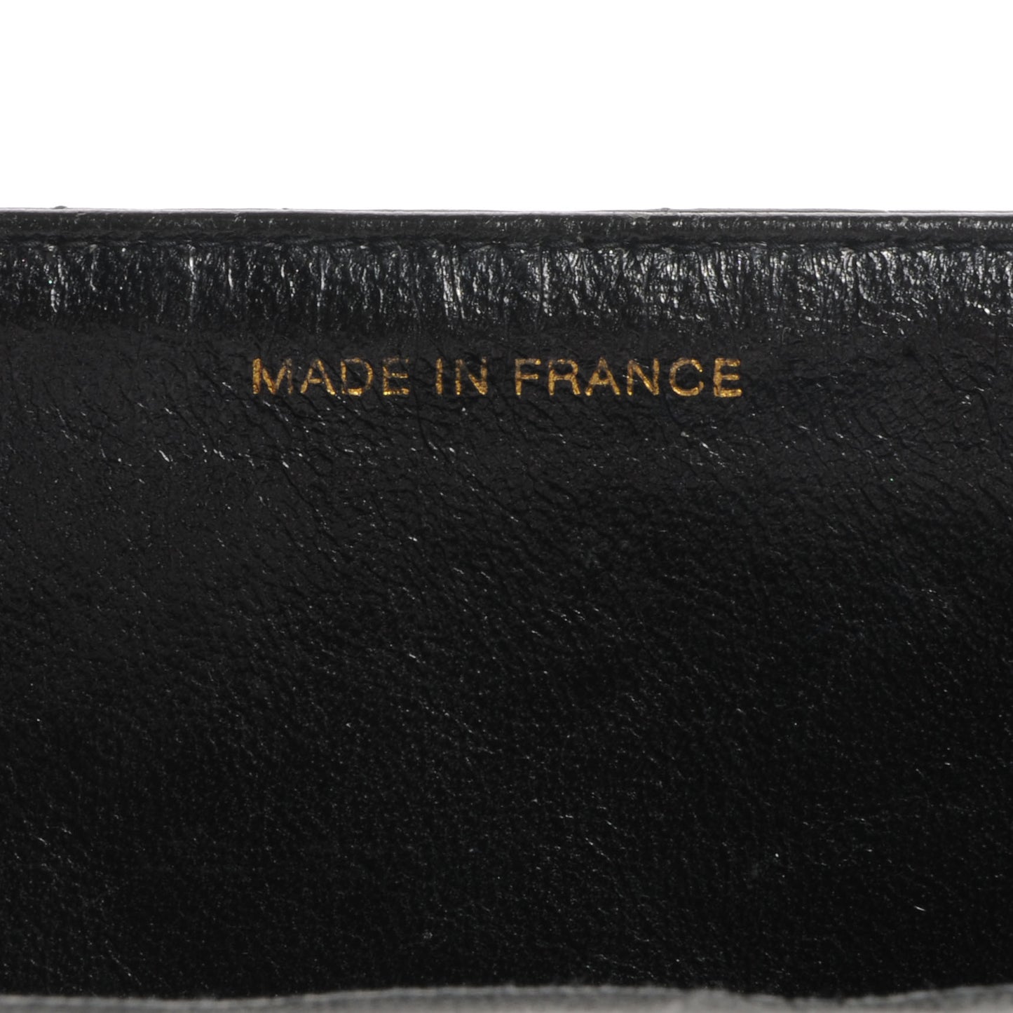 Lambskin Jumbo Flap Black