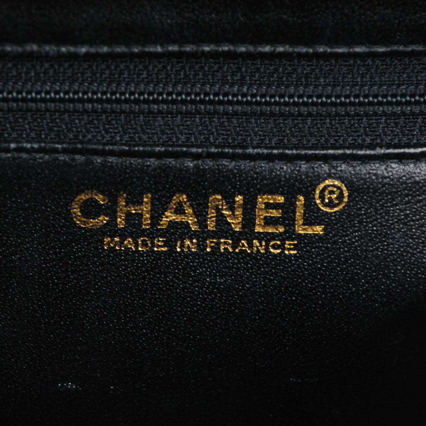 Caviar Quilted Medallion Tote Black