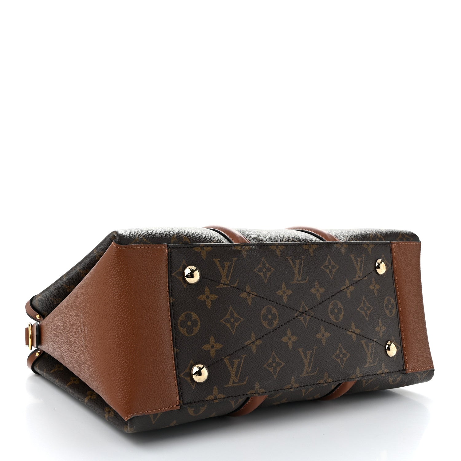 Louis Vuitton Monogram Soufflot MM Caramel 4 of 9