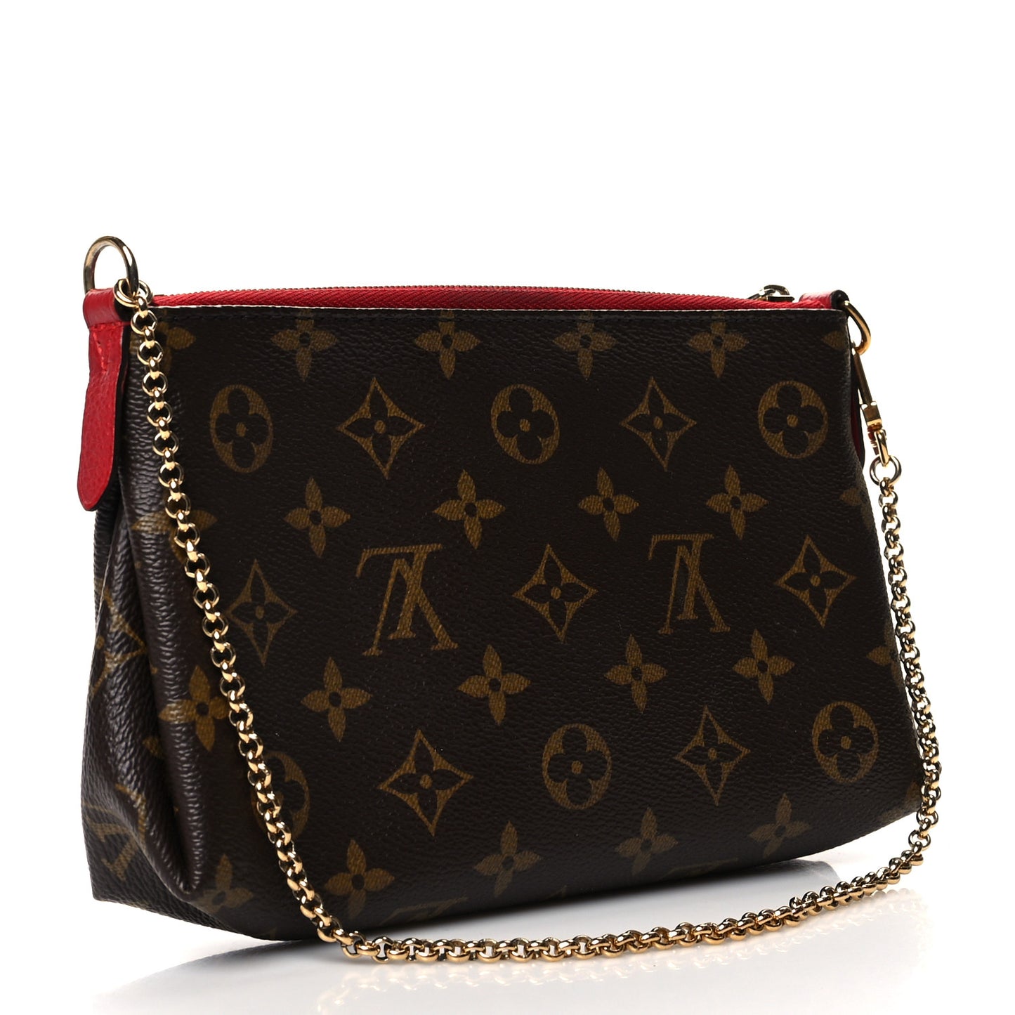 Monogram Pallas Clutch Cherry