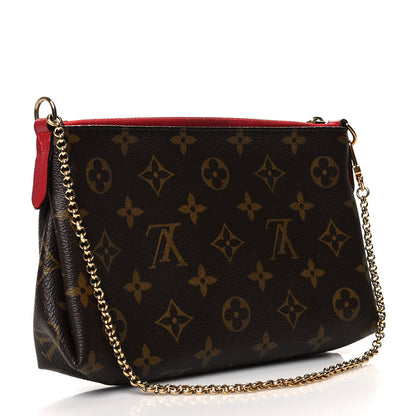 Louis Vuitton Monogram Pallas Clutch Cherry 3 of 14