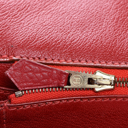 Hermes Fjord Birkin 40 Rouge 12 of 32