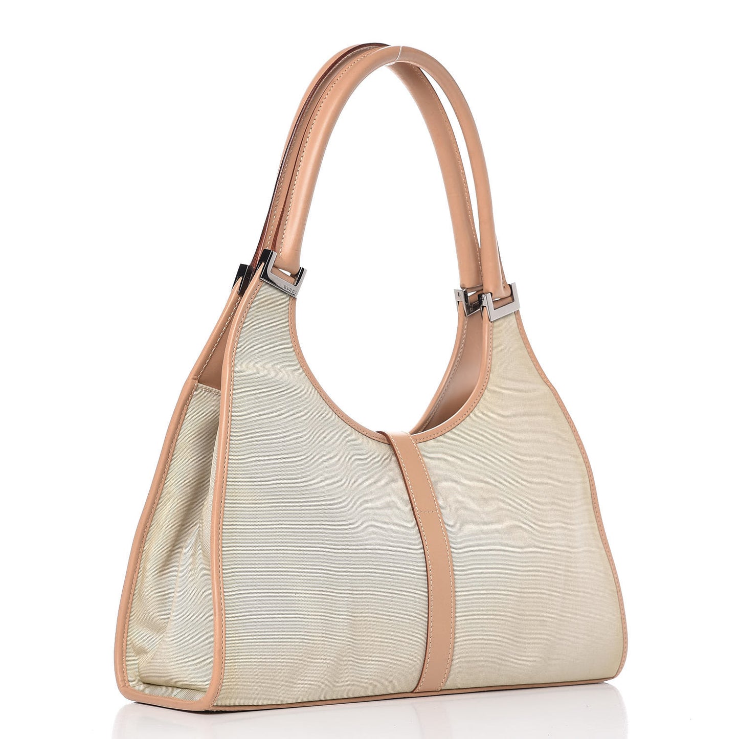 Canvas Small Jackie O Hobo Beige
