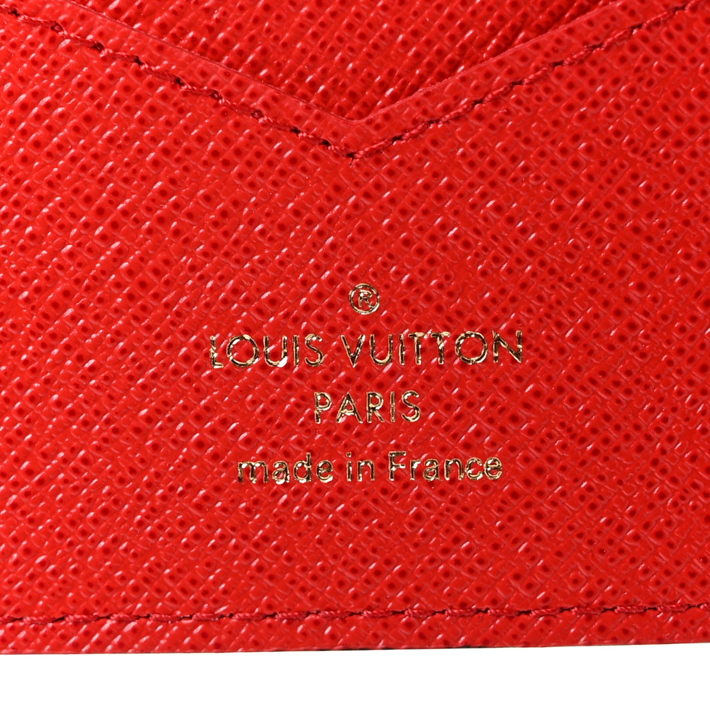 Monogram 2019 Christmas Animation Passport Cover Rouge