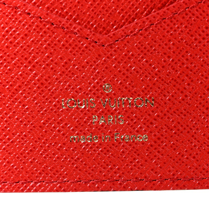 Louis Vuitton Monogram 2019 Christmas Animation Passport Cover Rouge 6 of 9