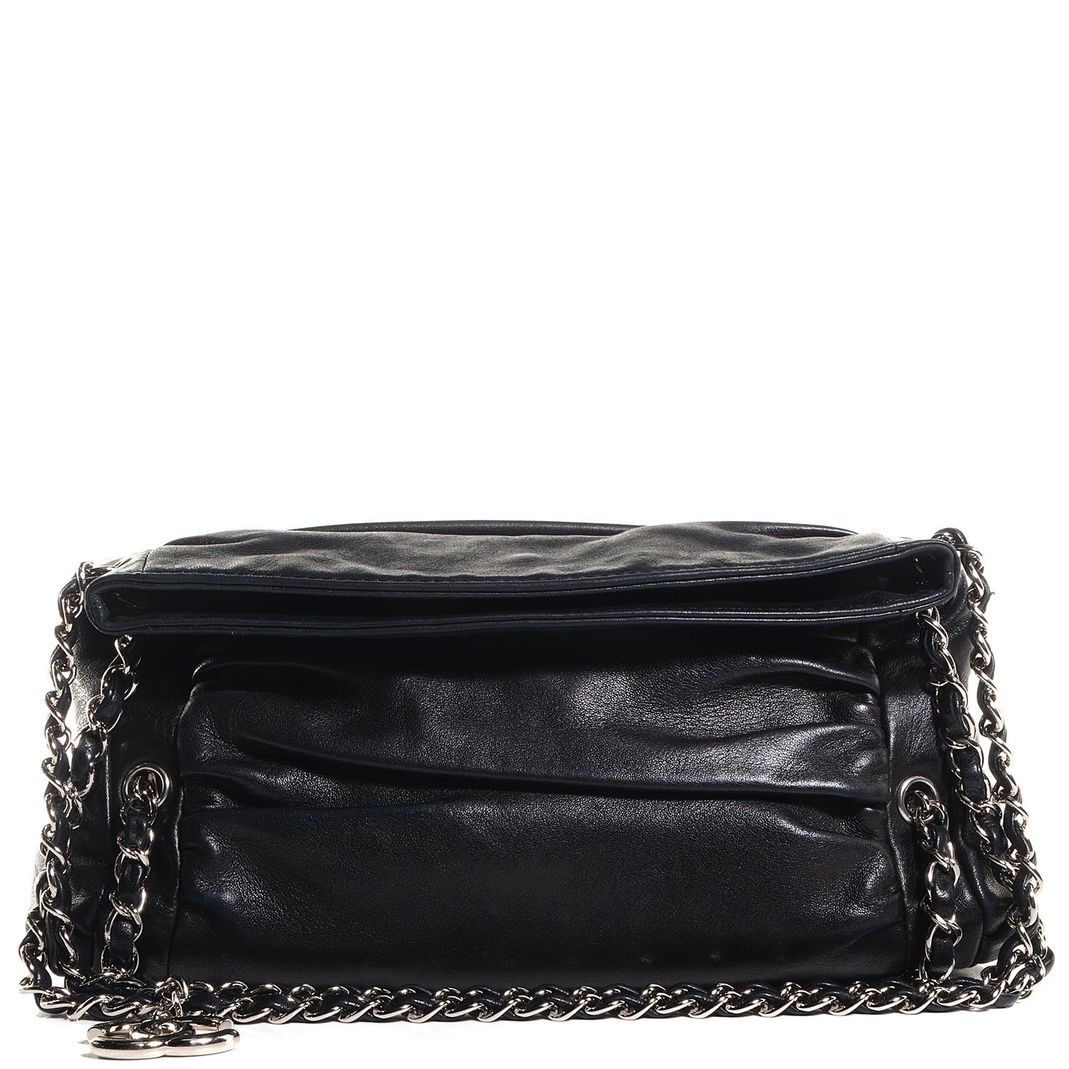 Chanel Lambskin Small Sharpei Shoulder Bag Black 1 of 7