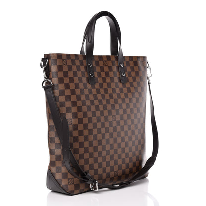 Louis Vuitton Savane Damier Ebene Zebra Atlas Tote 3 of 10