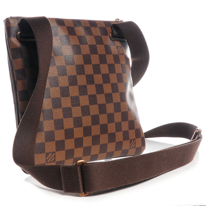 Louis Vuitton Damier Ebene Brooklyn Flat Pochette 3 of 8