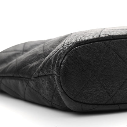Chanel Caviar Quilted Large CC Tote Black 5 of 12