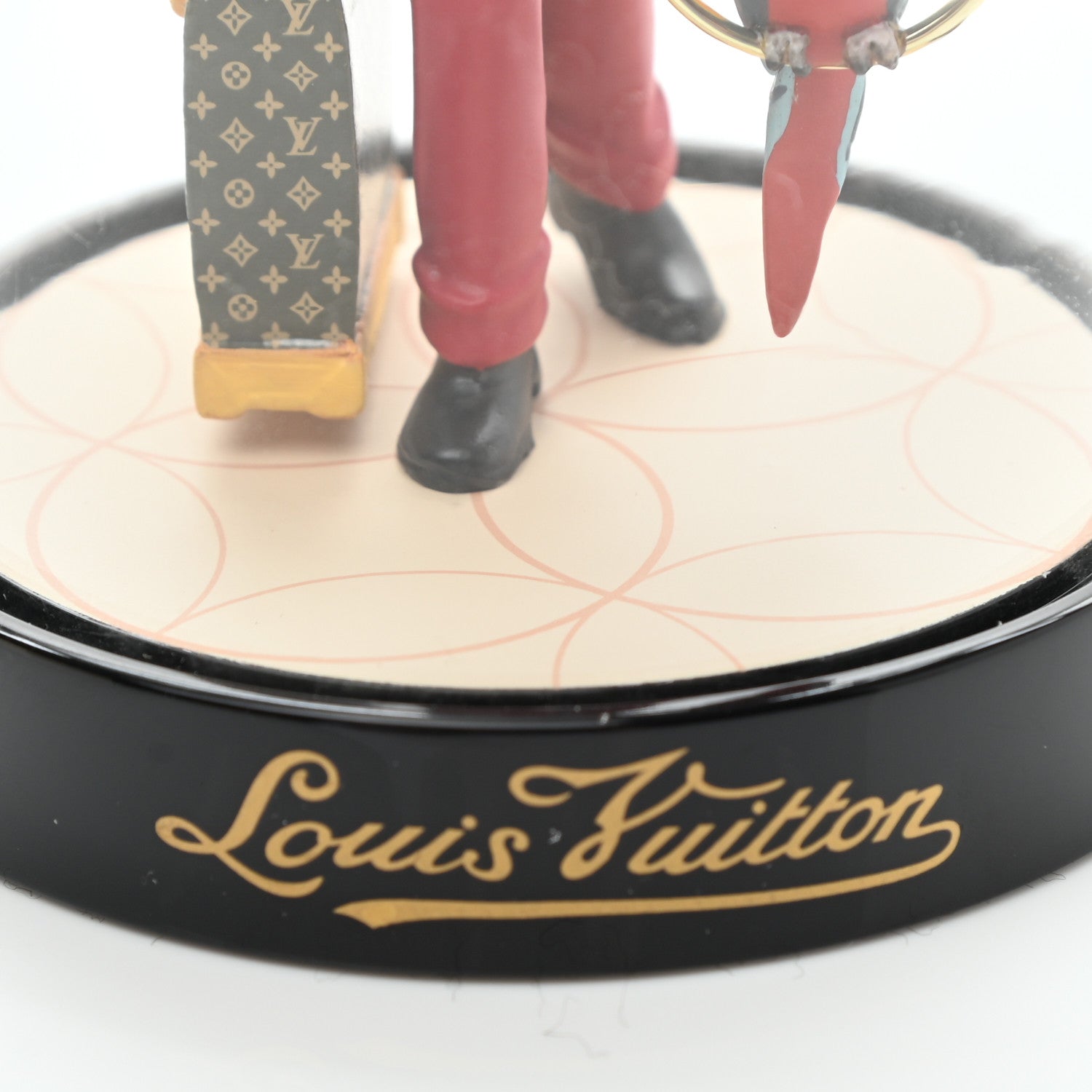 Louis Vuitton Glass Porter Bell Boy Snow Globe Boule 4 of 5