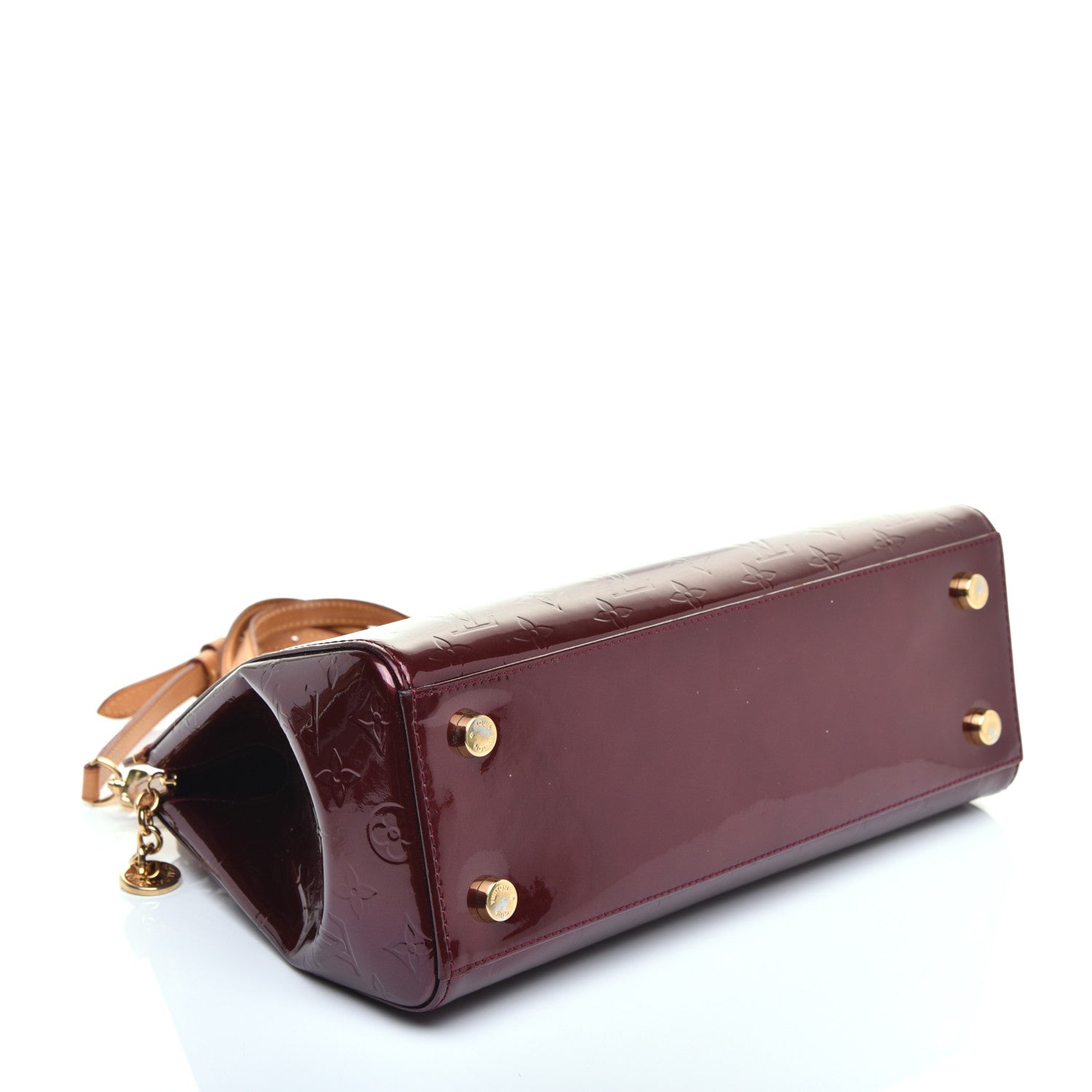 Louis Vuitton Vernis Brea MM Rouge Fauviste 4 of 11