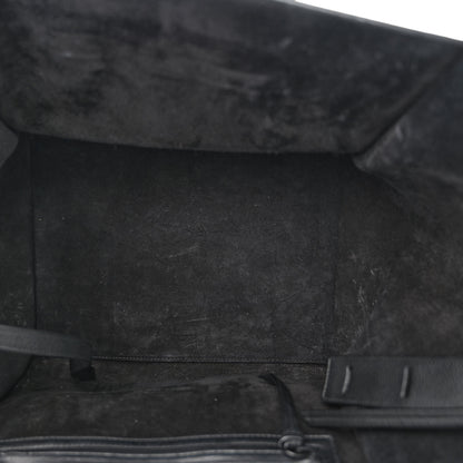Celine Supple Calfskin Medium Phantom Luggage Black 5 of 12