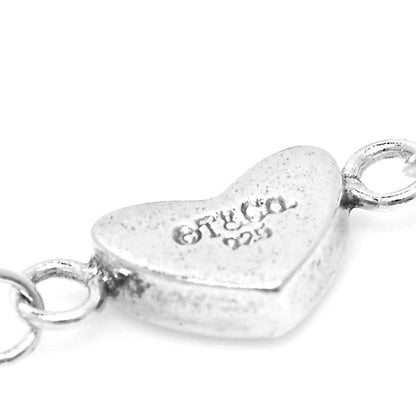 Tiffany Sterling Silver Heart Toggle Bracelet 5 of 5
