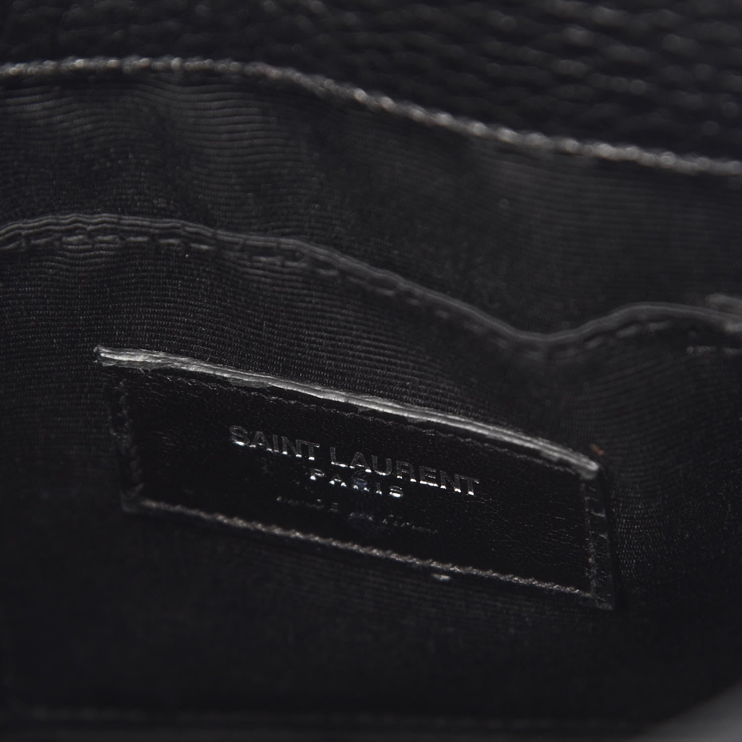 Saint Laurent Grained Calfskin Nano Sac De Jour Black 6 of 16