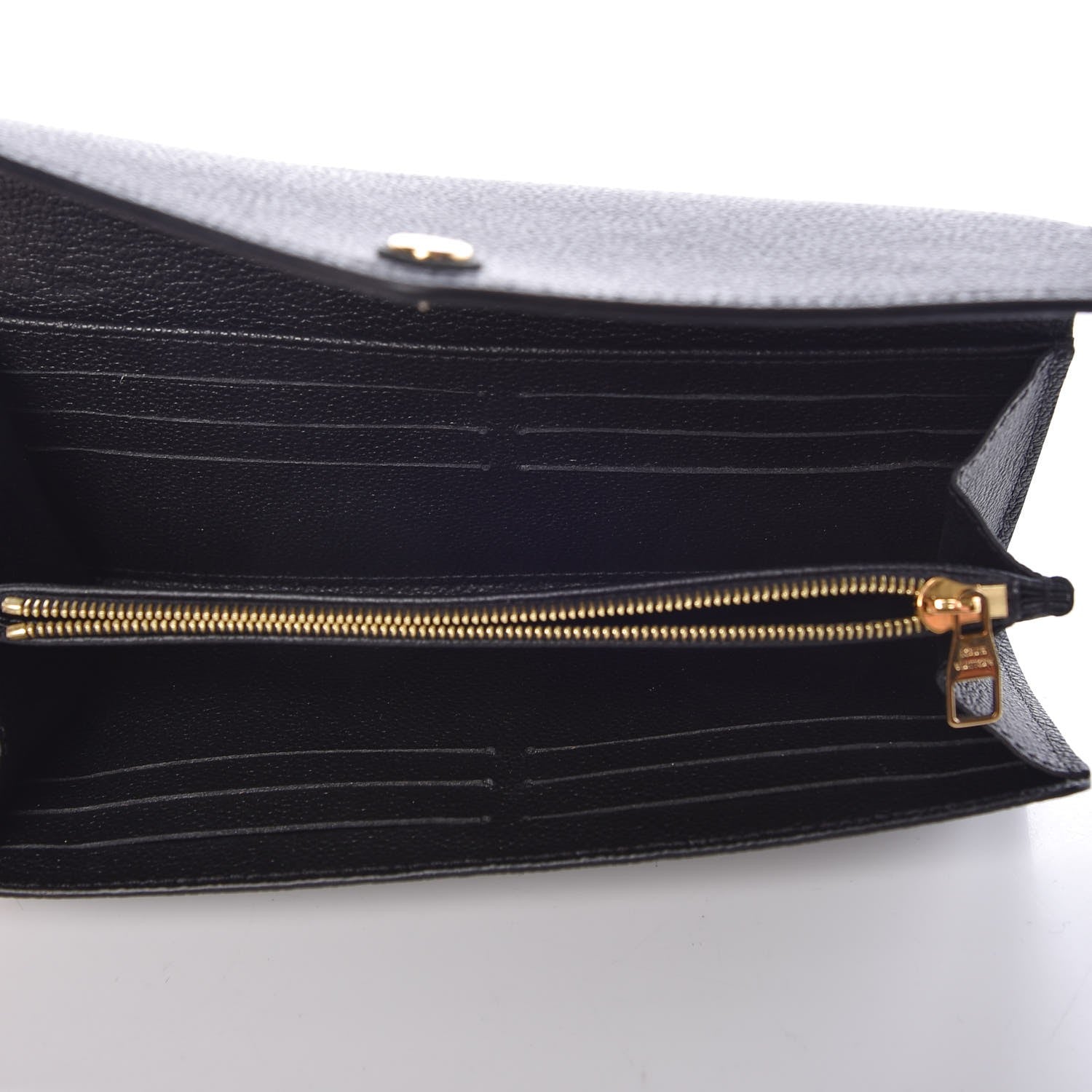 Louis Vuitton Empreinte Sarah Wallet NM Black 5 of 7