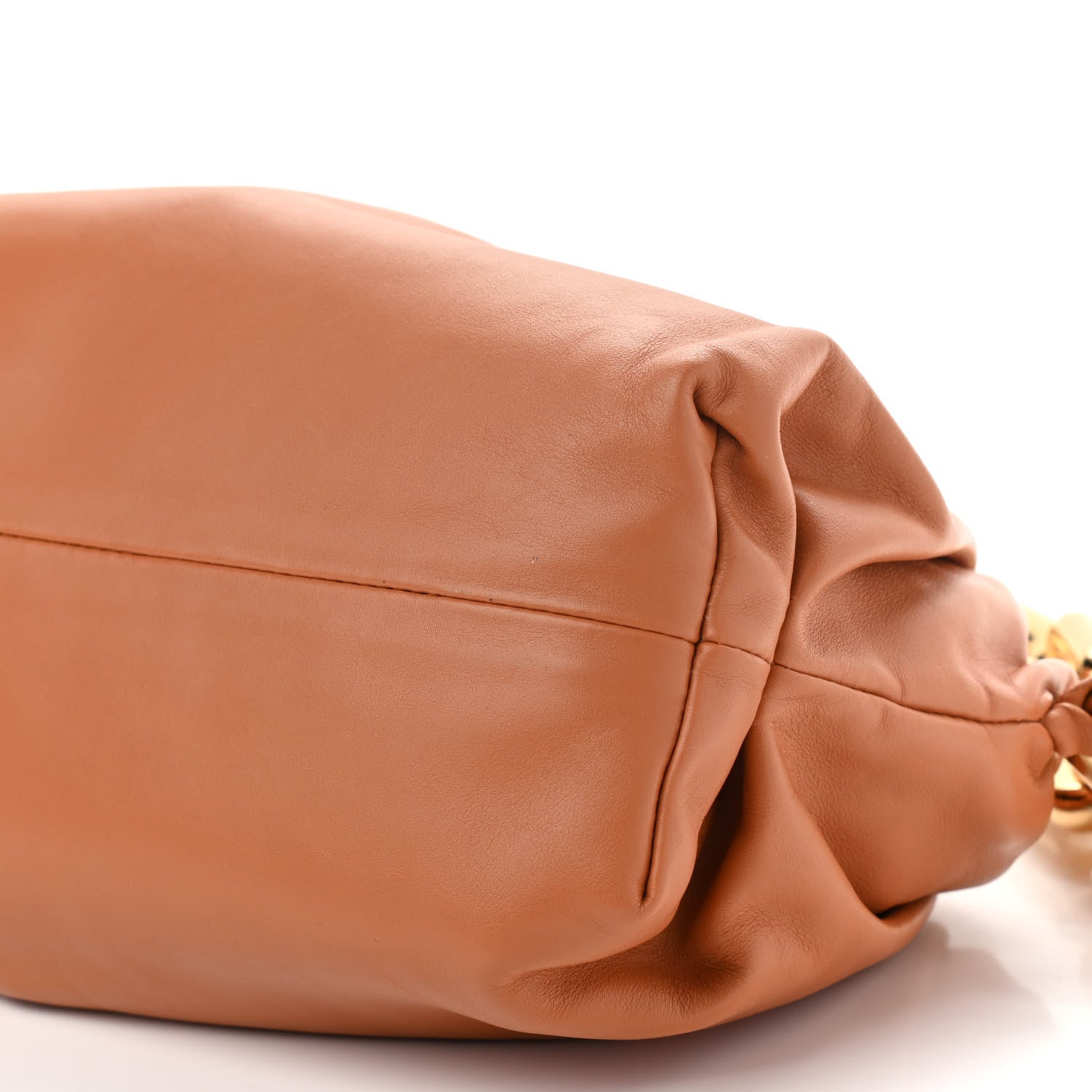 Bottega Veneta Calfskin The Pouch Chain Clay 9 of 9