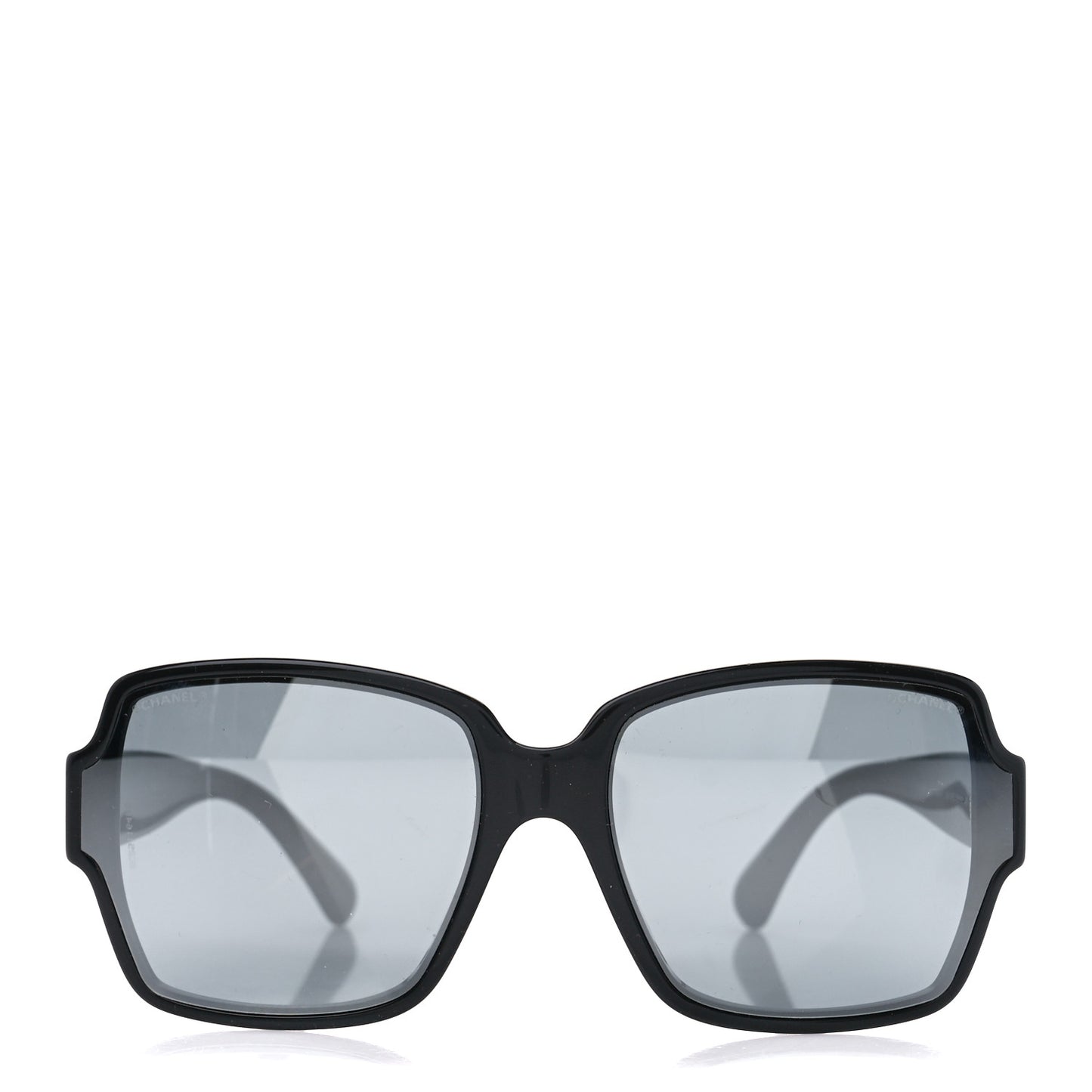 Acetate Square CC Sunglasses 5385-A Black