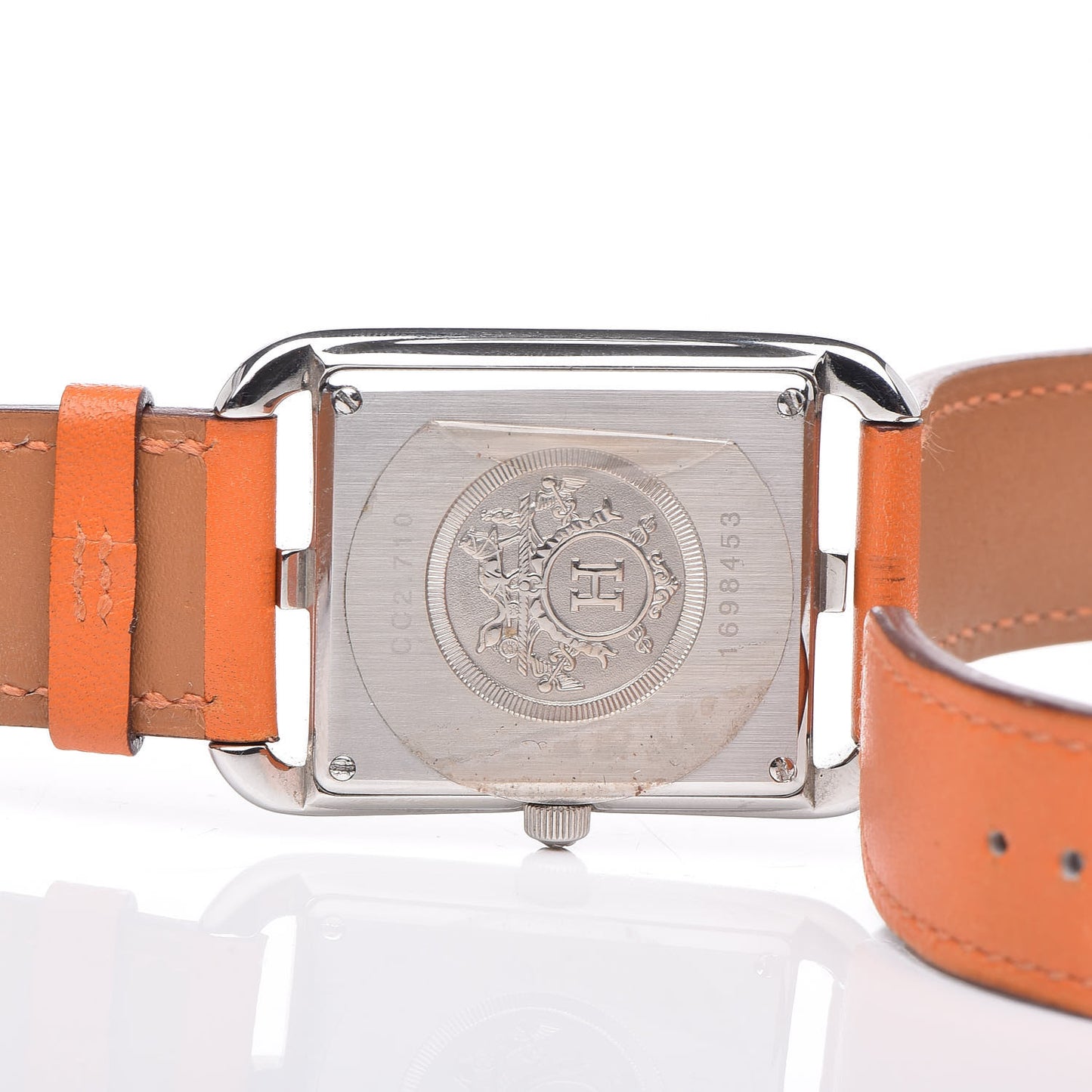 Stainless Steel Swift 29mm Cape Cod Double Tour Quartz Watch Orange