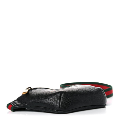 Gucci Grained Calfskin Small Logo Belt Bag Black 4 of 15