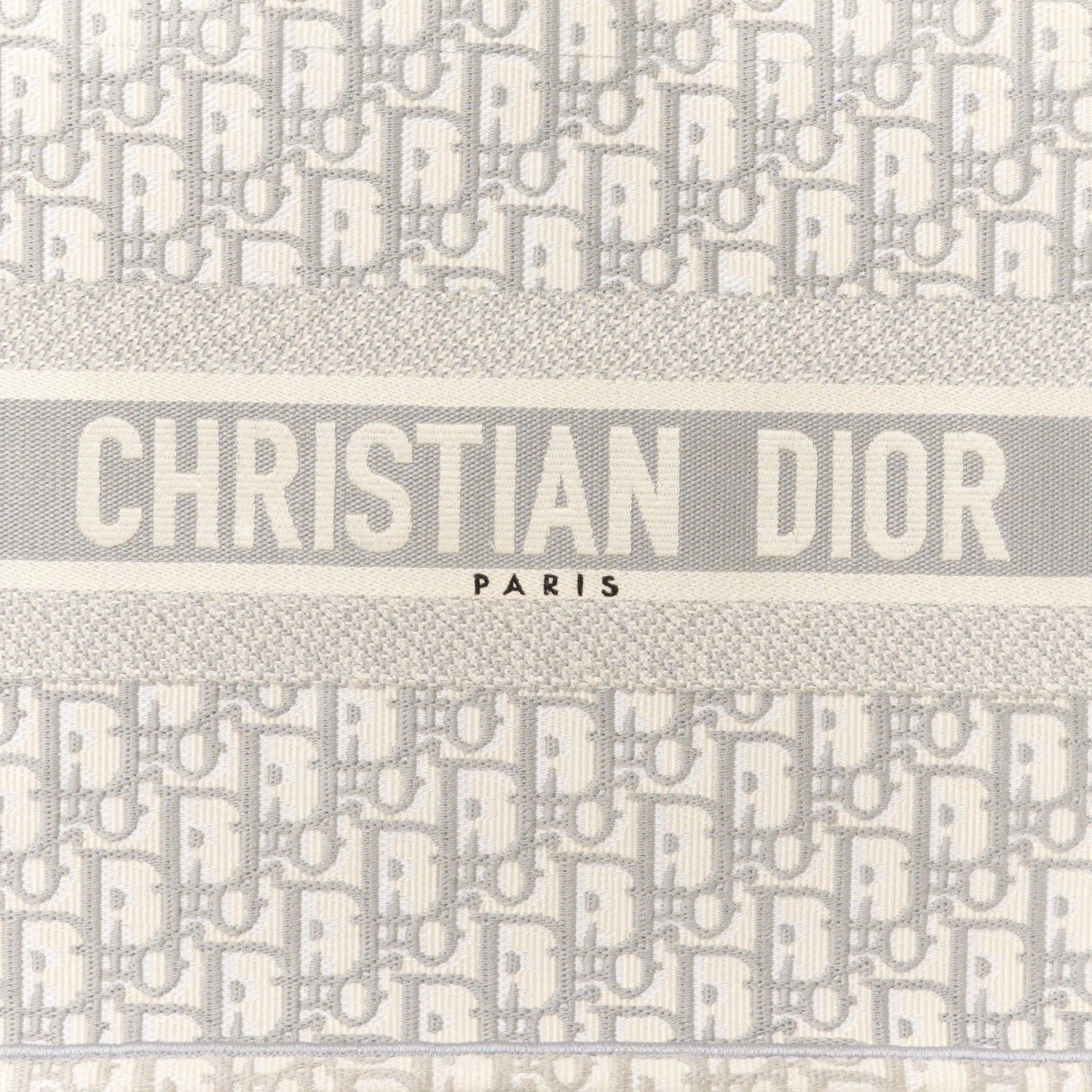 Christian Dior Oblique Medium Book Tote Grey 8 of 10