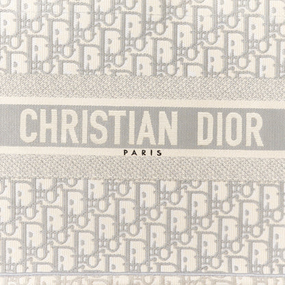 Christian Dior Oblique Medium Book Tote Grey 8 of 10