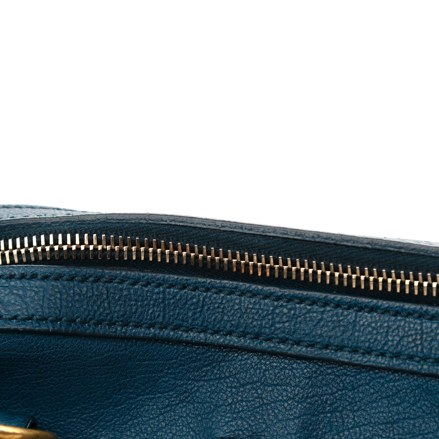 Calfskin Large Muse Turquoise