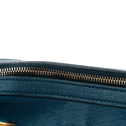 Saint Laurent Calfskin Large Muse Turquoise 8 of 15