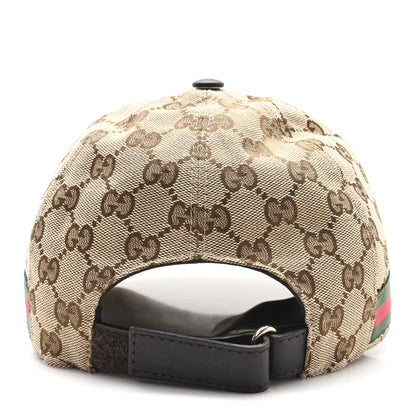 Gucci Monogram Web Baseball Hat S Beige Cocoa 5 of 9