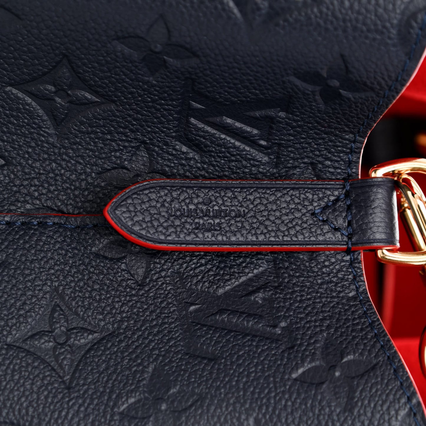 Empreinte Neonoe MM Marine Rouge