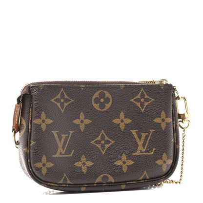 Louis Vuitton Monogram Mini Pochette Accessories 3 of 9