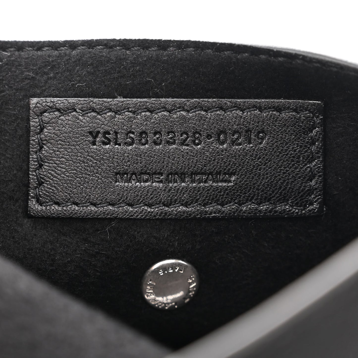 Lambskin Small Teddy Bucket Bag Black