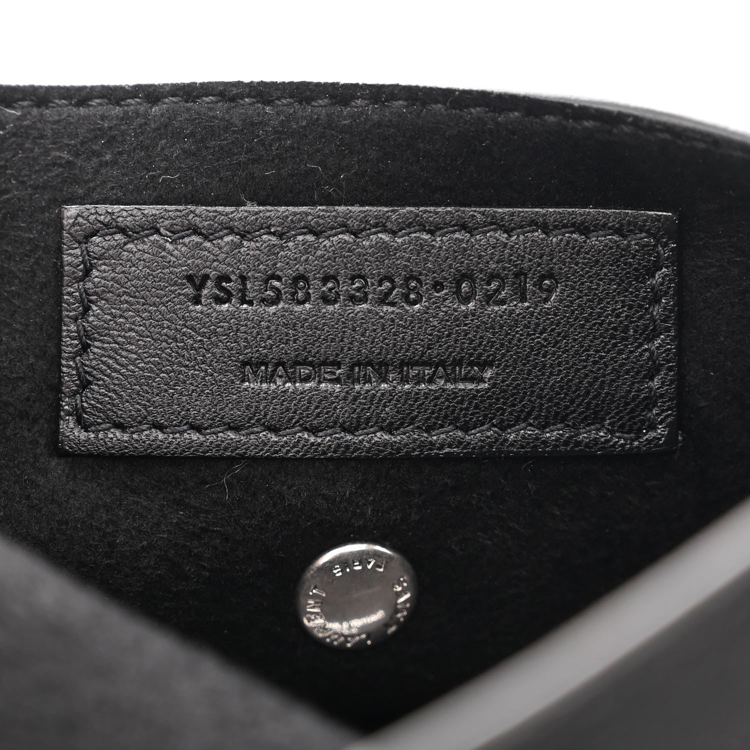 Saint Laurent Lambskin Small Teddy Bucket Bag Black 9 of 12