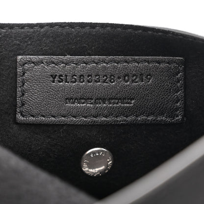Saint Laurent Lambskin Small Teddy Bucket Bag Black 9 of 12