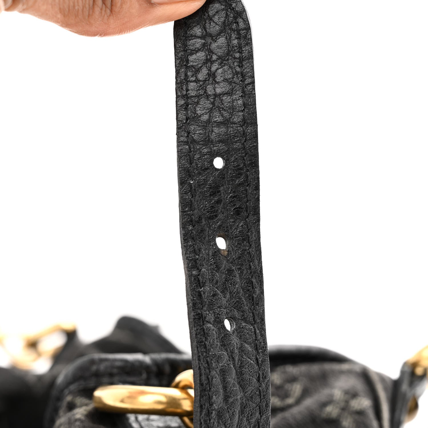 Louis Vuitton Denim Neo Cabby MM Black 12 of 15