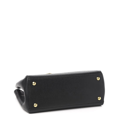 Fendi Vitello Elite Petite 2Jours Tote Black 5 of 10