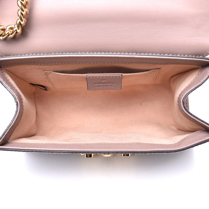 Gucci GG Supreme Monogram Studded Small Padlock Shoulder Bag Porcelain Rose 5 of 11