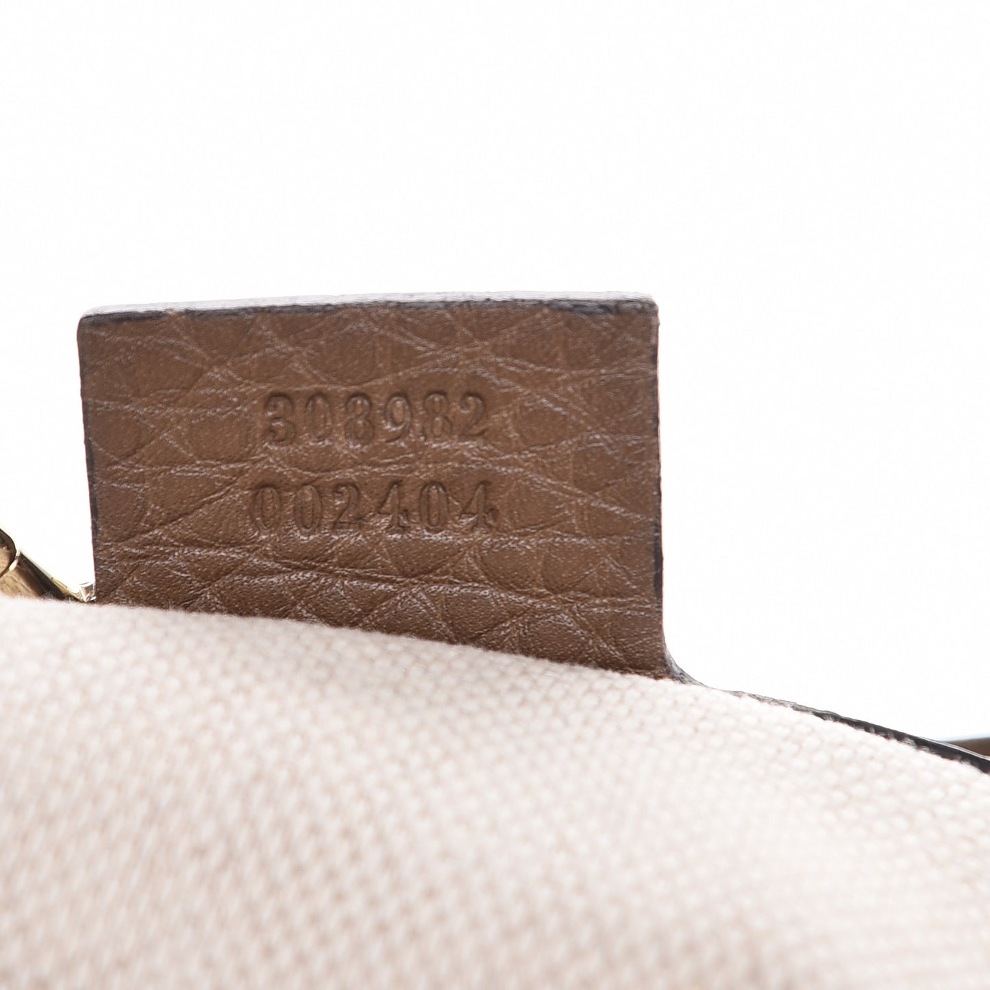 Pebbled Calfskin Medium Soho Chain Shoulder Bag Maple Brown