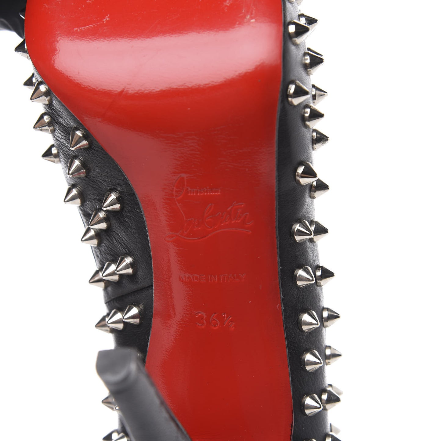 Nappa Very Prive Spikes 120 Pumps 36.5 Black