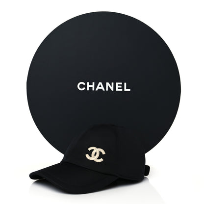 Chanel Cotton CC Cap Hat Black 8 of 8