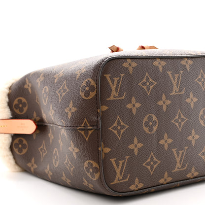 Louis Vuitton Monogram Shearling Cozygram Neonoe BB 9 of 10