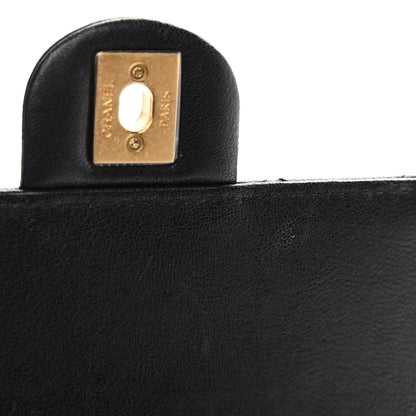 Chanel Goatskin Quilted Chic Pearls Flap Black 10 of 10