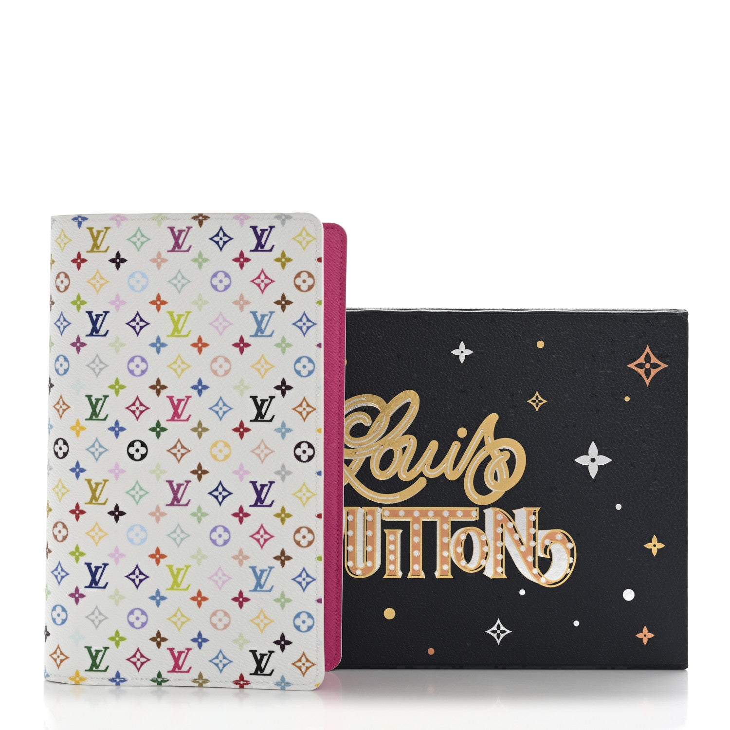Louis Vuitton LV X TM Monogram Multicolor Emily Notebook Cover MM White 7 of 7