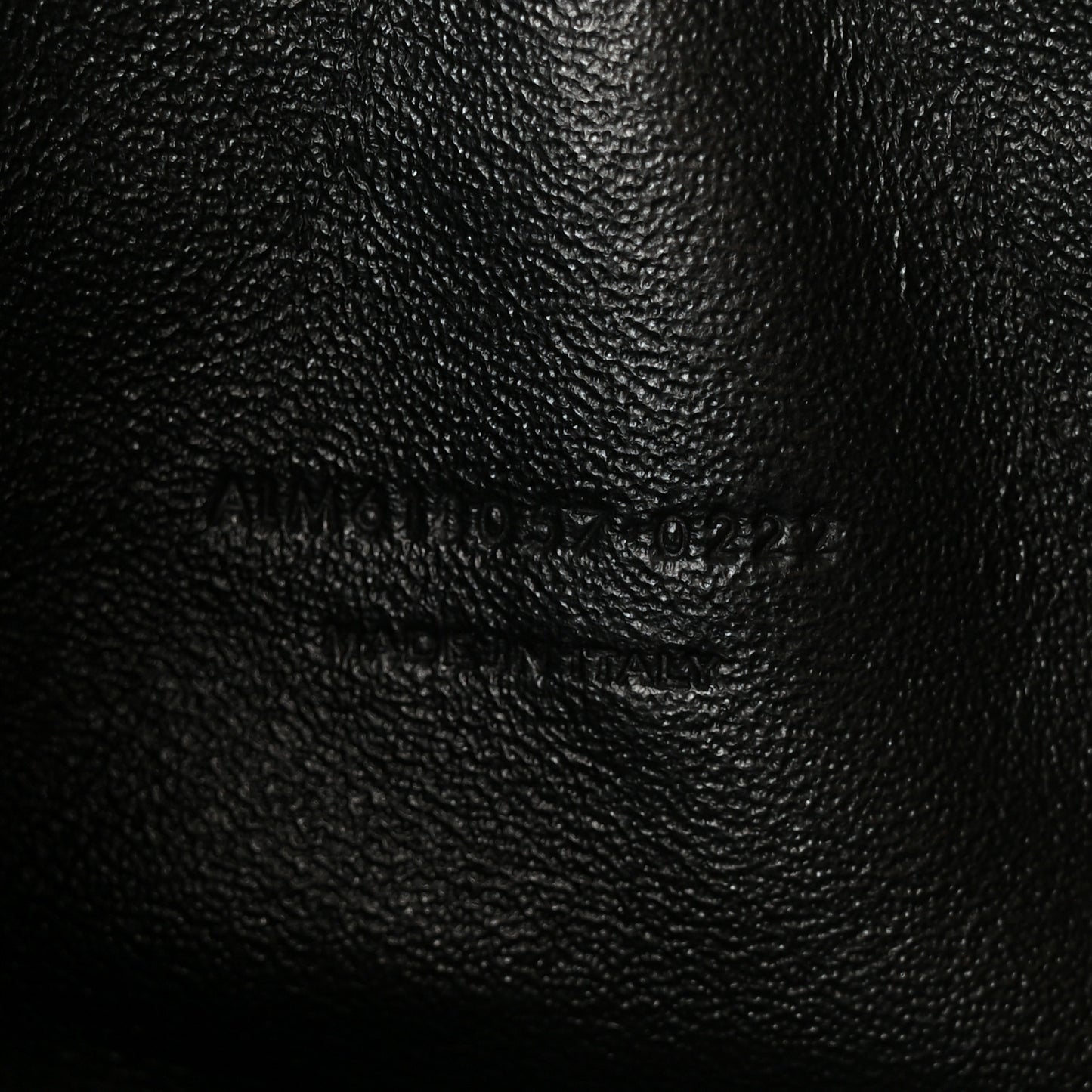 Grain De Poudre Matelasse Monogram Mini Lou Camera Bag Black