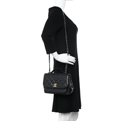 Chanel Caviar Quilted Medium Business Affinity Flap Black 2 of 15