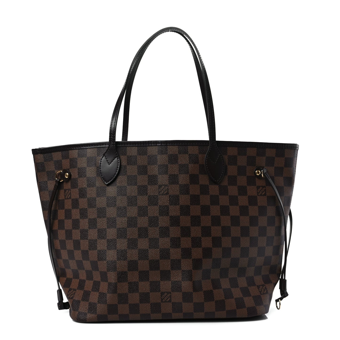 Damier Ebene Neo Neverfull MM Rose Ballerine