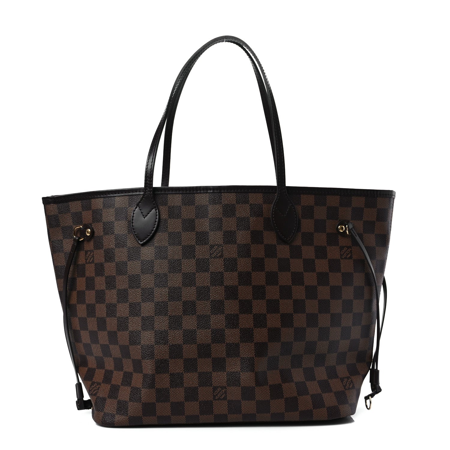 Louis Vuitton Damier Ebene Neo Neverfull MM Rose Ballerine 1 of 7