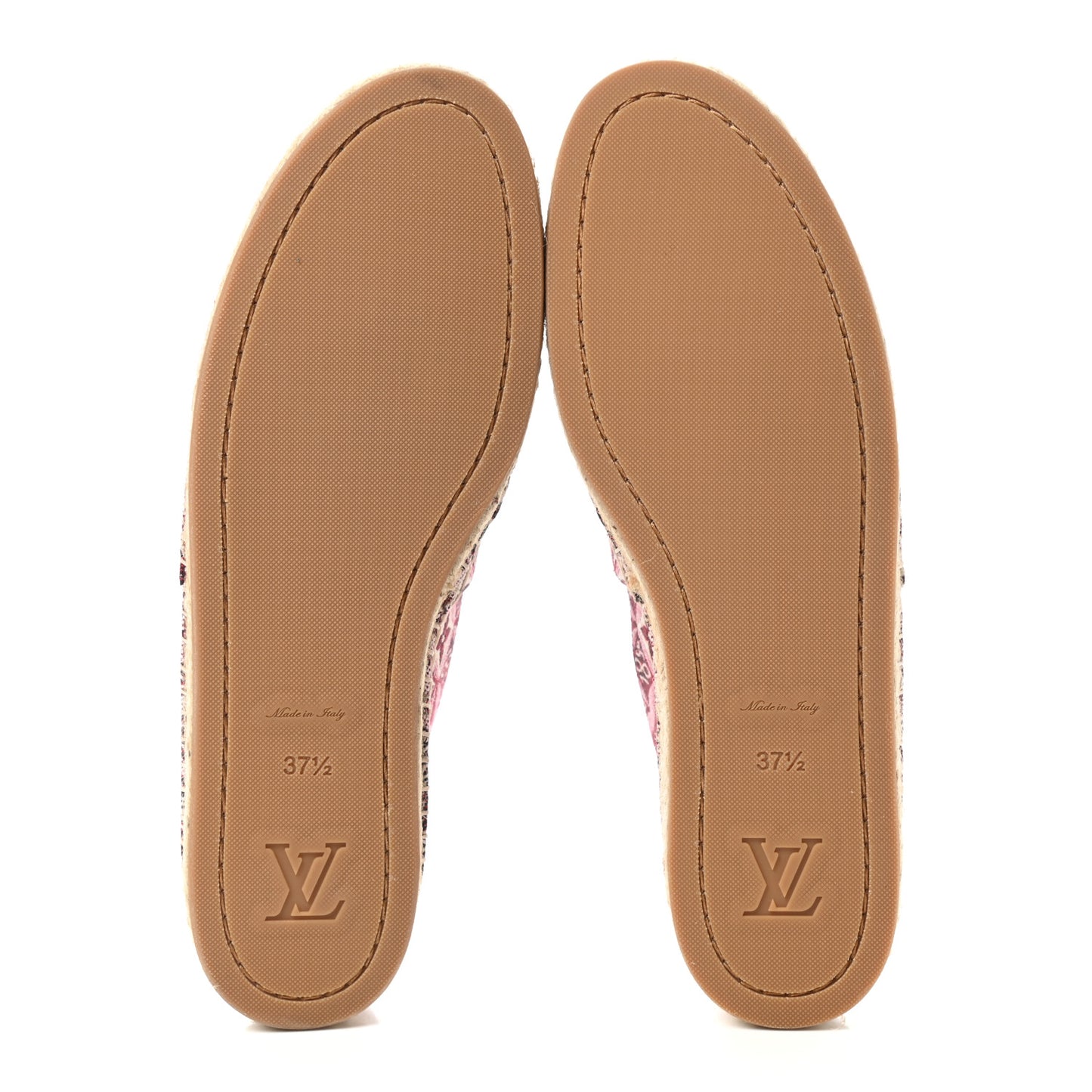 Jacquard Since 1854 Starboard Espadrille Flats 37.5 Bordeaux