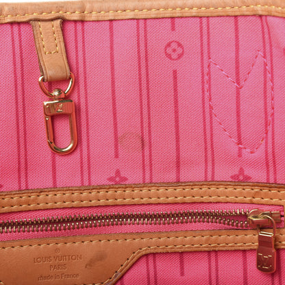 Louis Vuitton Monogram Roses Neverfull MM 8 of 16